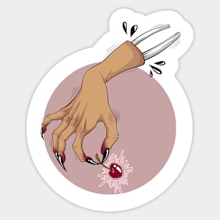 cherry pickin' Sticker